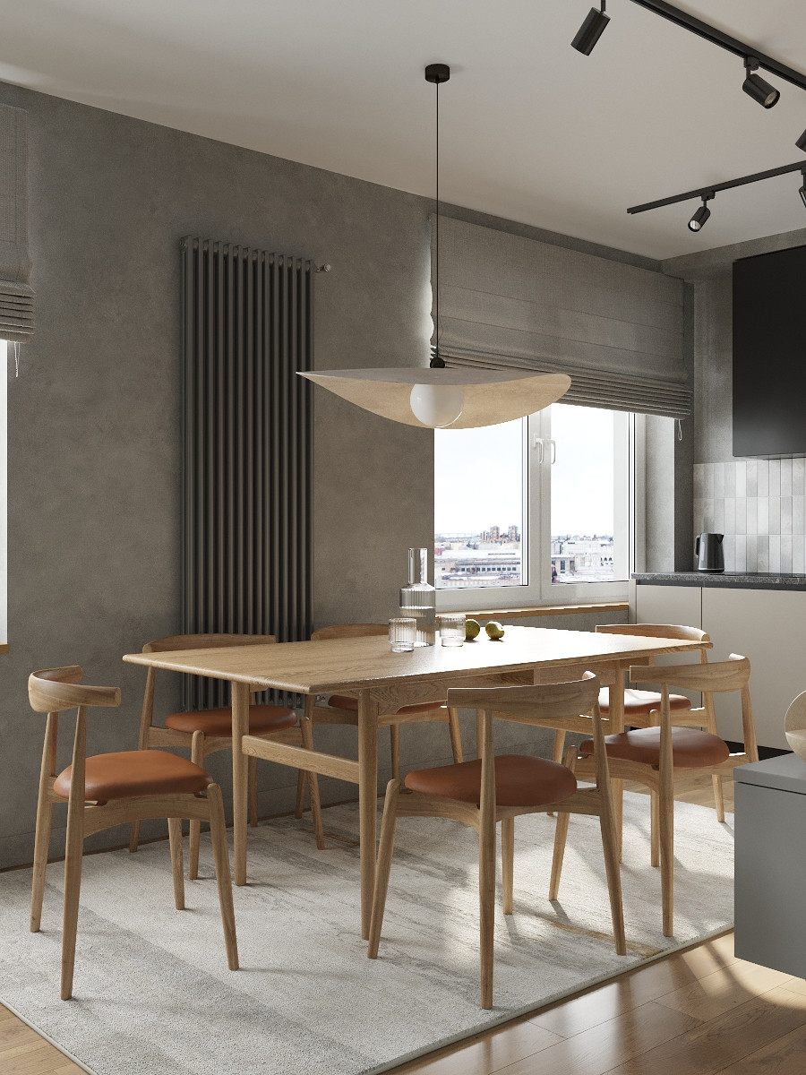 Дизайн-проект квартиры в ЖК Галактика