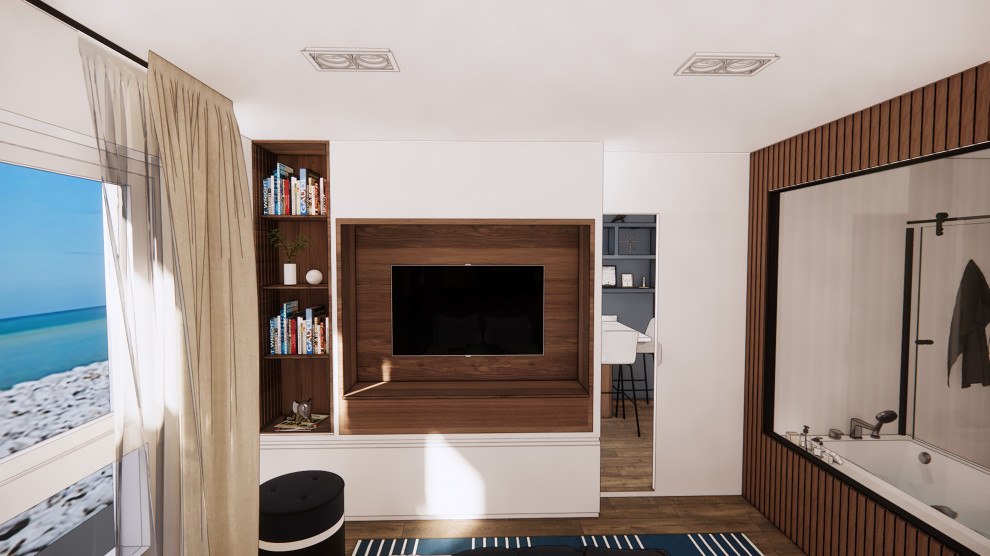 Appartement touristique Fécamp - 3D