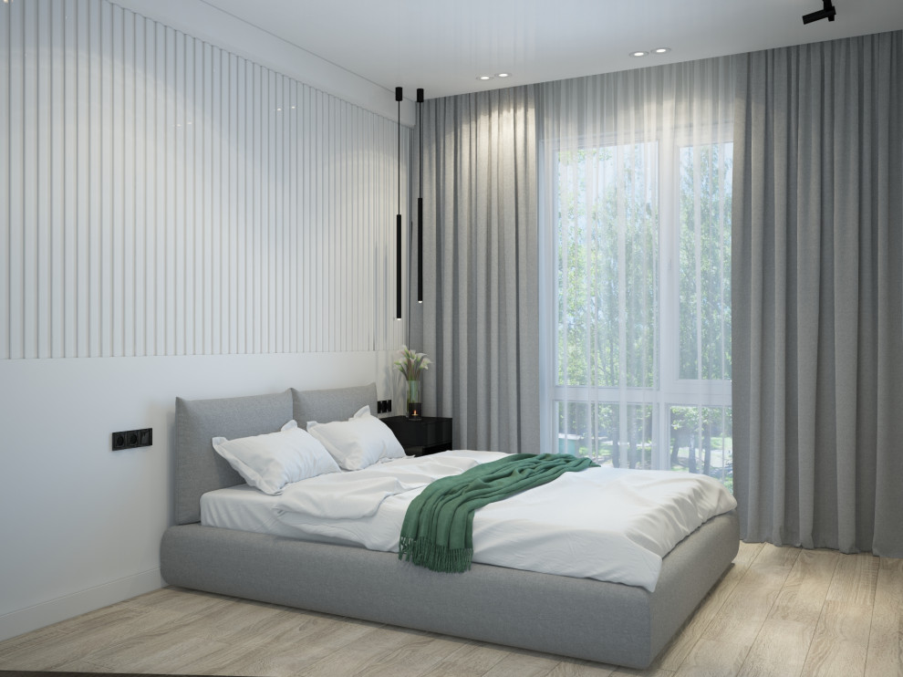 3D визуализация для дизайна спальни