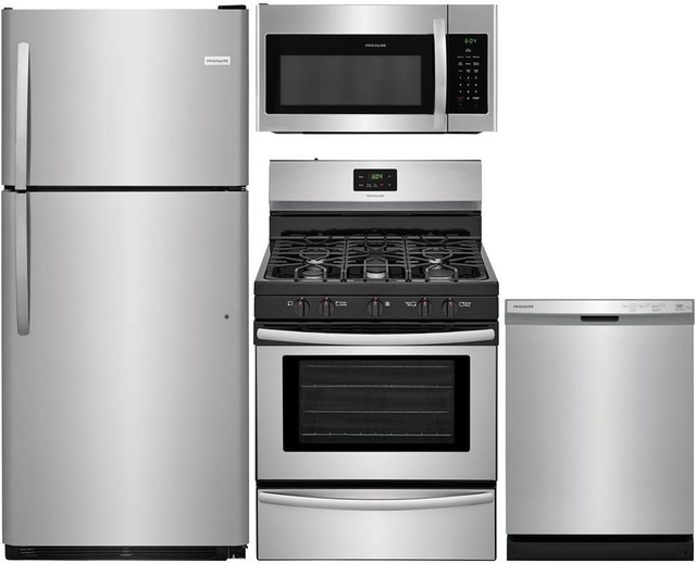 4 Piece Kitchen Appliance Package Home Depot       : 10+ Unique 4 Piece Stainless Steel Kitchen Appliance ... : Wall mount range hood, silver.