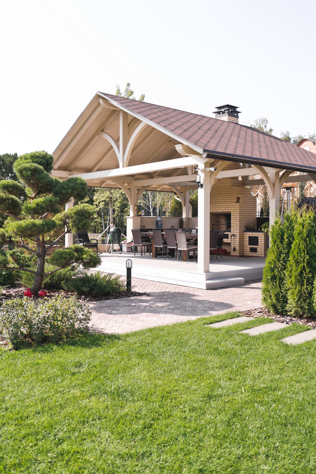 Современный сад на Успенском шоссе