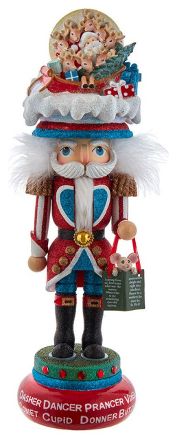 Kurt S. Adler Lanterna Pupazzo Di Neve Con Luce LED E Neve Finta, 26 Cm, Multicolore, Decorazione Natalizia