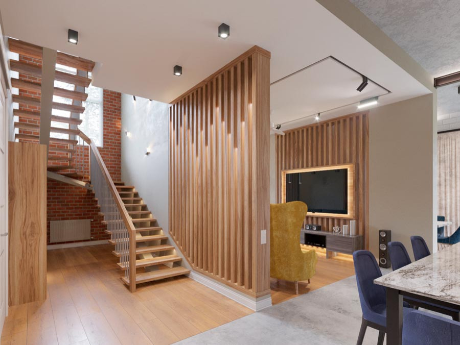 Дом для большой семьи.