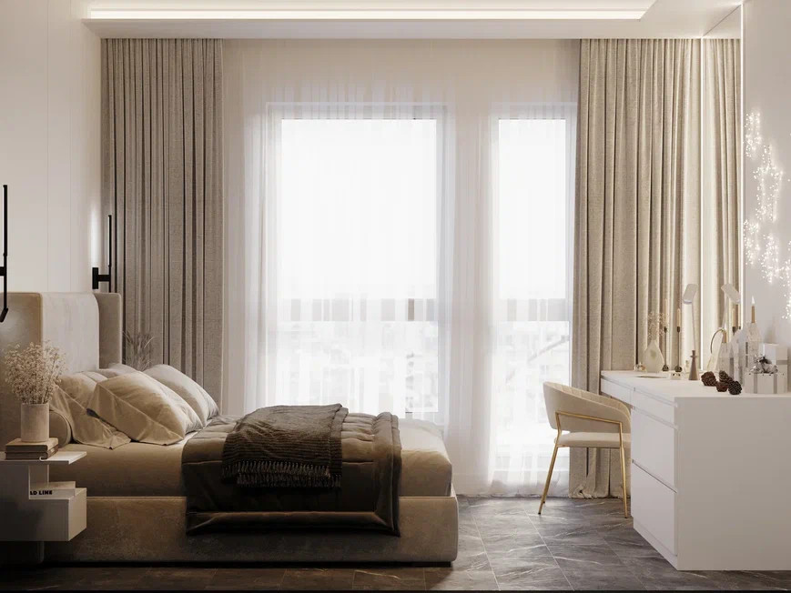 Ремонт квартиры площадью 41 м2 для молодой девушки