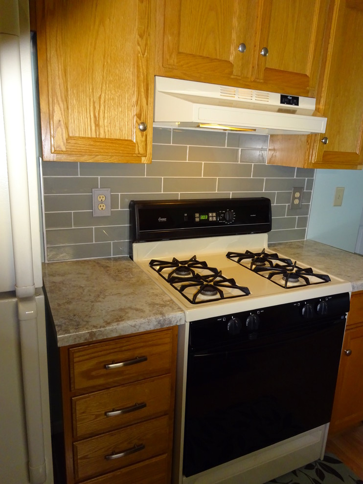Transitional kitchen photo in Chicago