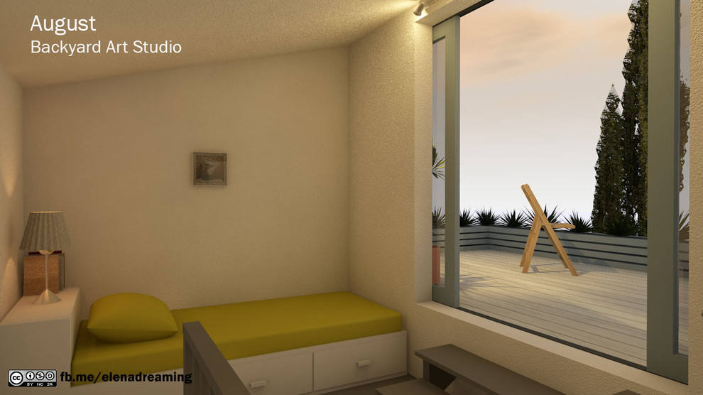 Backyard Art Studio AUGUST