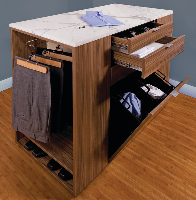 Closet Center Island Contemporary Closet New York by transFORM Home