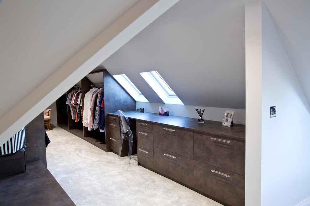 Design ideas for a contemporary storage and wardrobe in Kent.