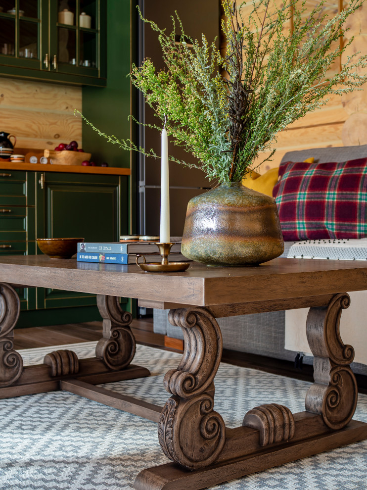 Банный домик с бассейном (фото)