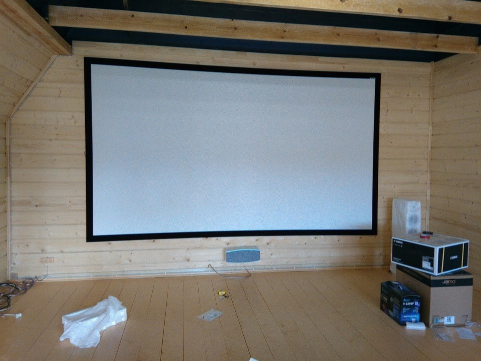 Кинозал в деревянный дом