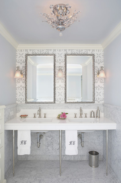 Master Bathroom Suite klassisk-badrum