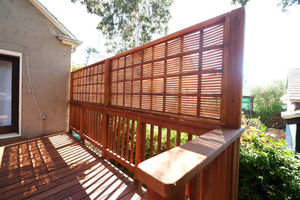 The Art Privacy - Deck Refurbish and Custom Privacy Screen