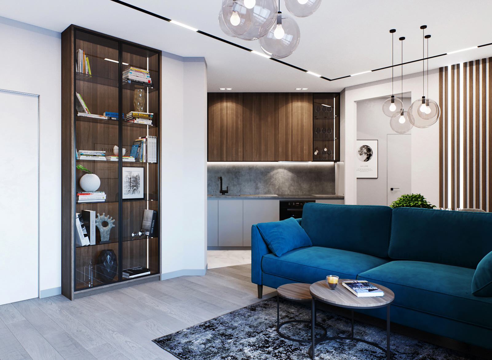 Проект квартиры 63,7кв.м. для молодой семьи