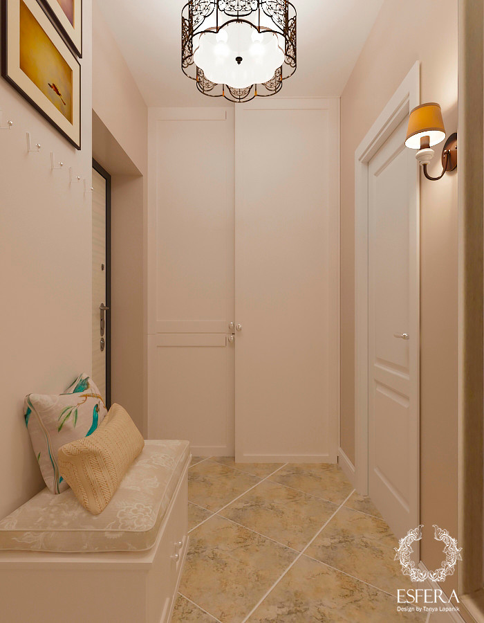 Дизайн проект однокомнатной квартиры.