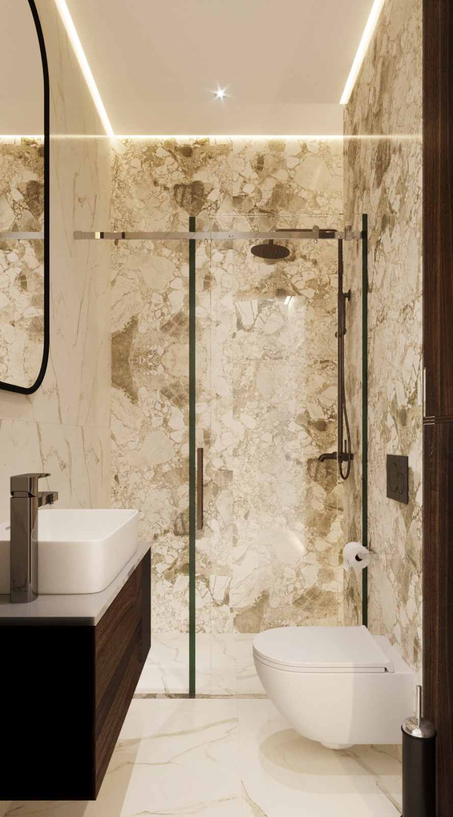 Дизайн интерьера квартиры, ЖК Галактика Pro