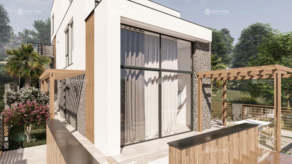 проект дома в Сочи, Черешня