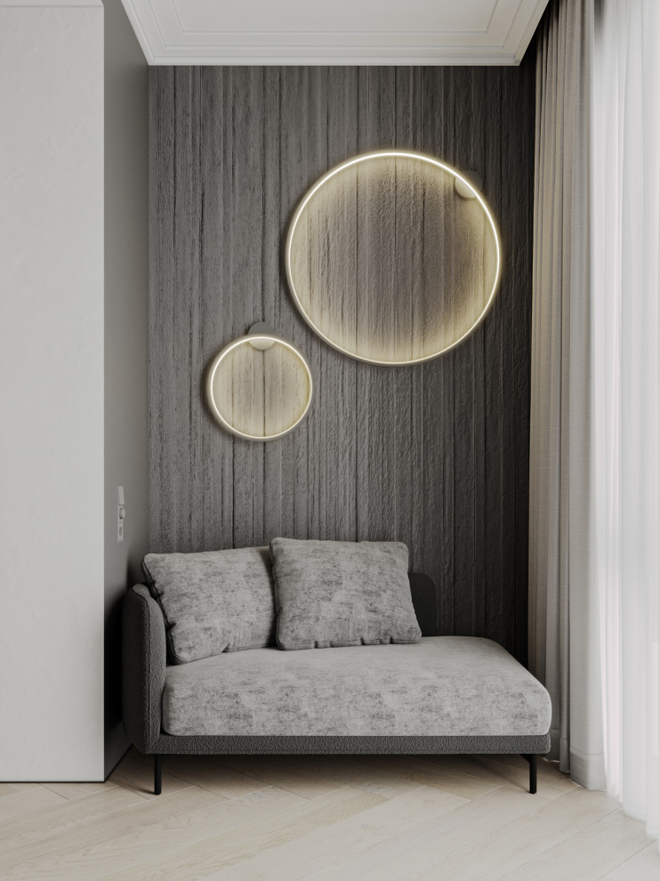 Дизайн-проект квартиры, ЖК Михайловский, Новосибирск