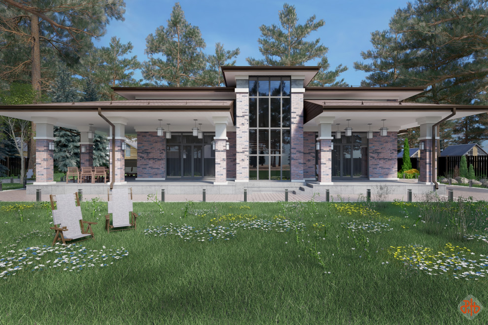 Дом в стиле Райта