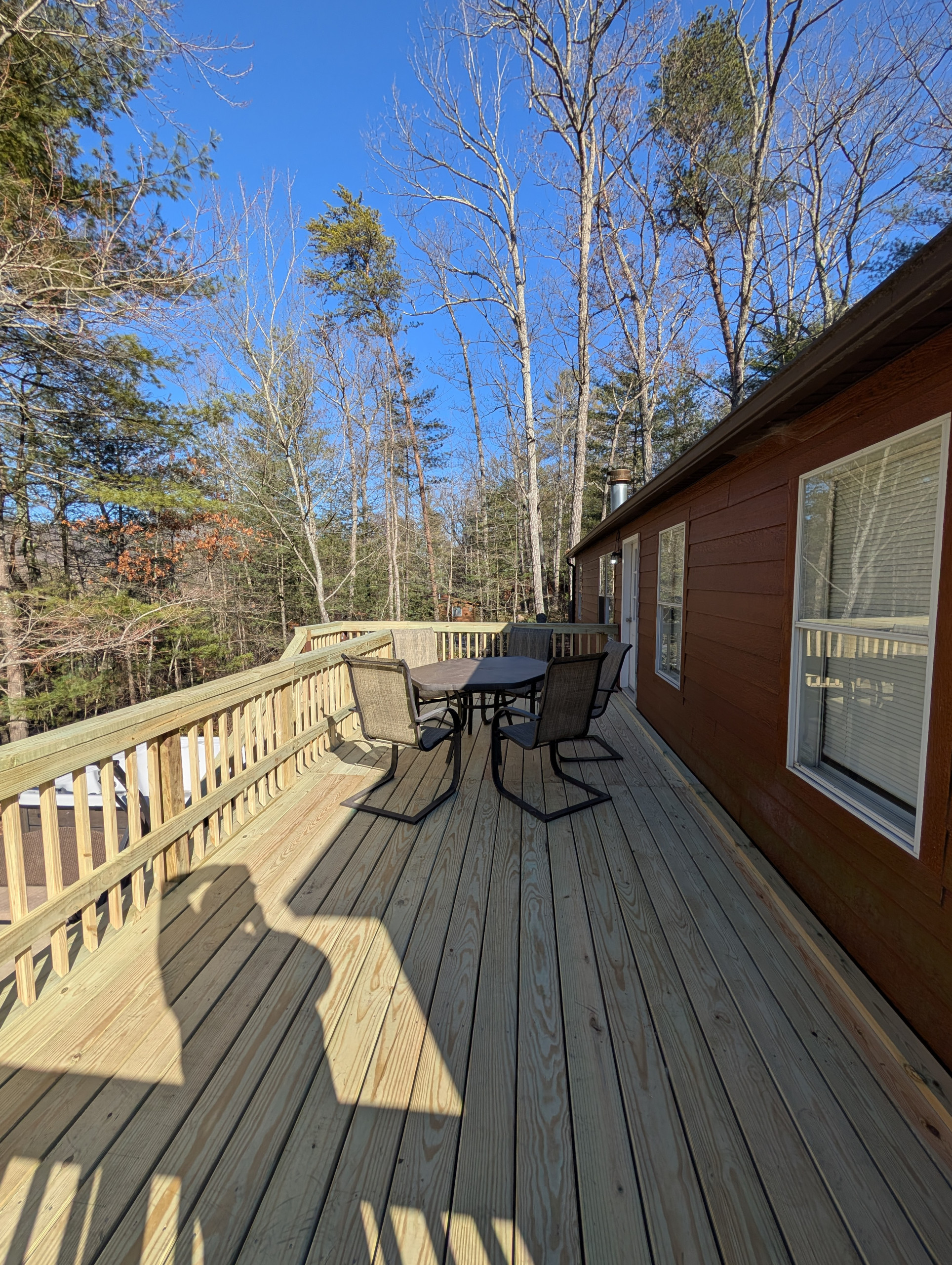 Wooden Deck, JellyStone Park