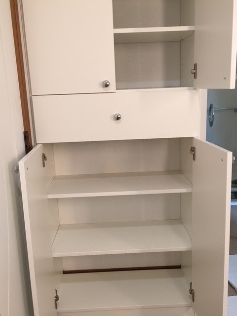 Hers & His Walk-in closets and Bathroom Cabinet - Hendersonville, NC