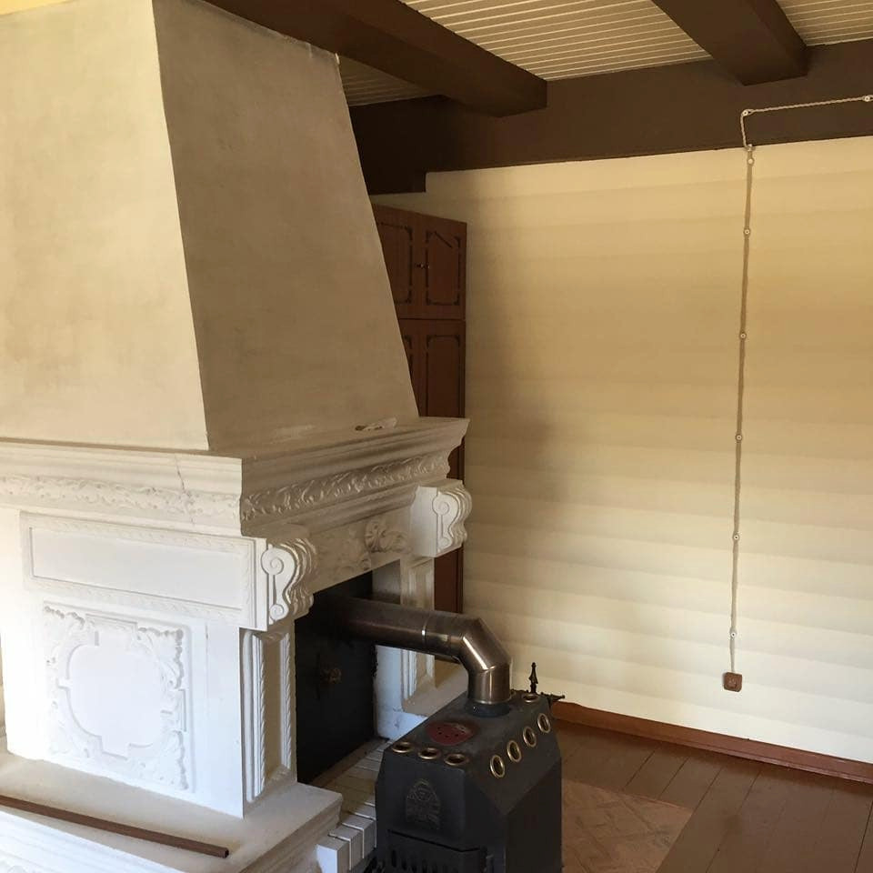 Монтаж электрики в ретро стиле