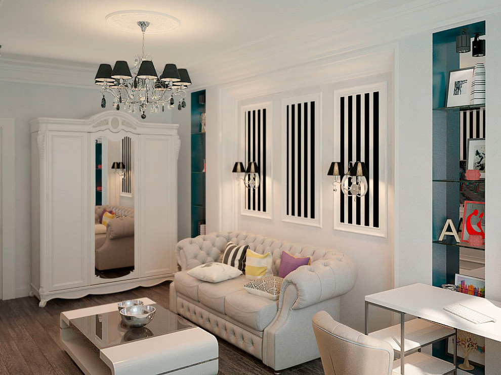 Небольшая бюджетная квартира