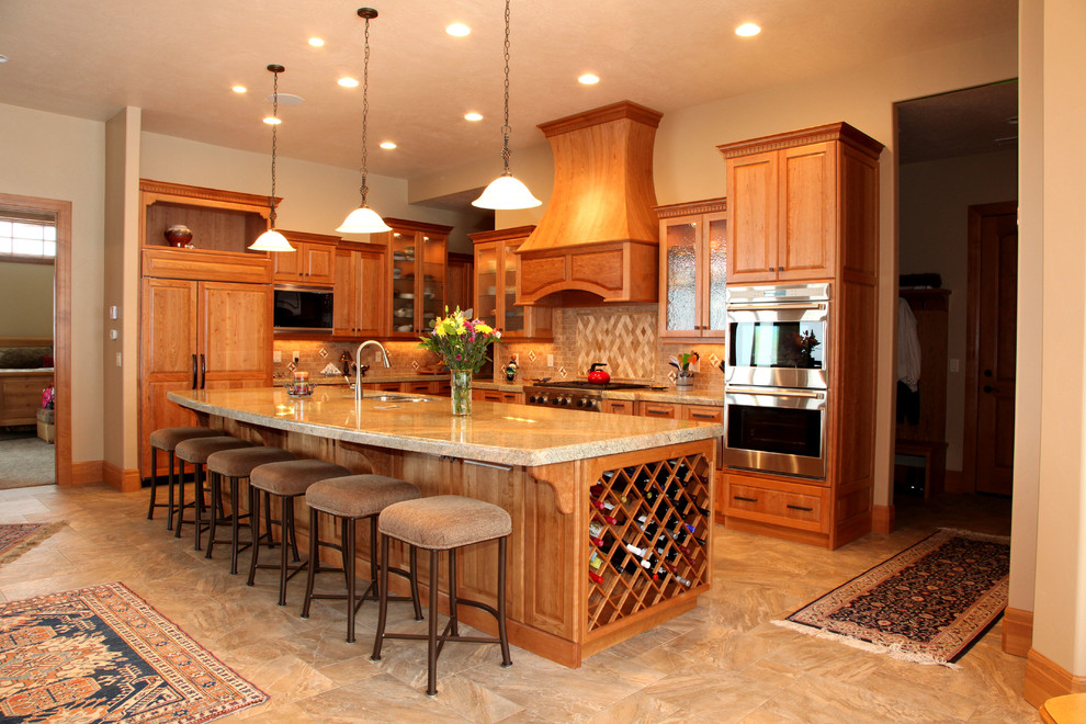 Veersteg Residence - Traditional - Kitchen - Salt Lake ...