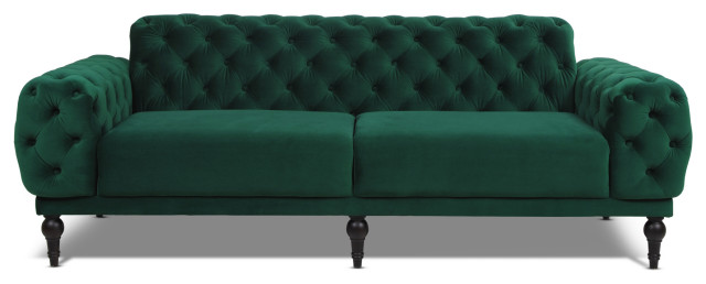 Tman Modern On Tufted Velvet Sofa Traditional Sofas On Tufted Velvet Sofa