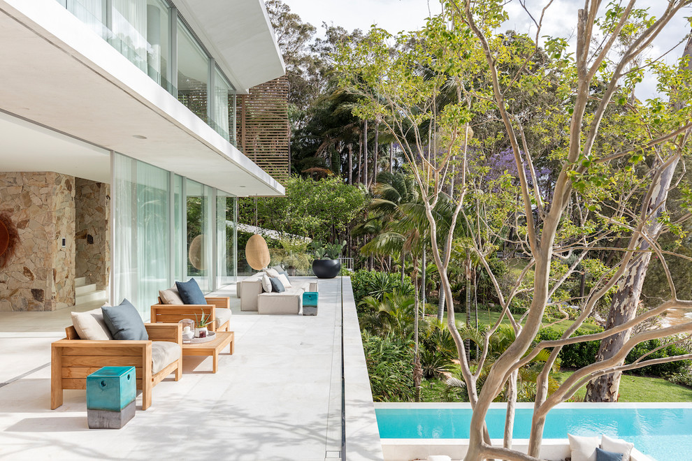 Photo of a beach style patio in Sydney.