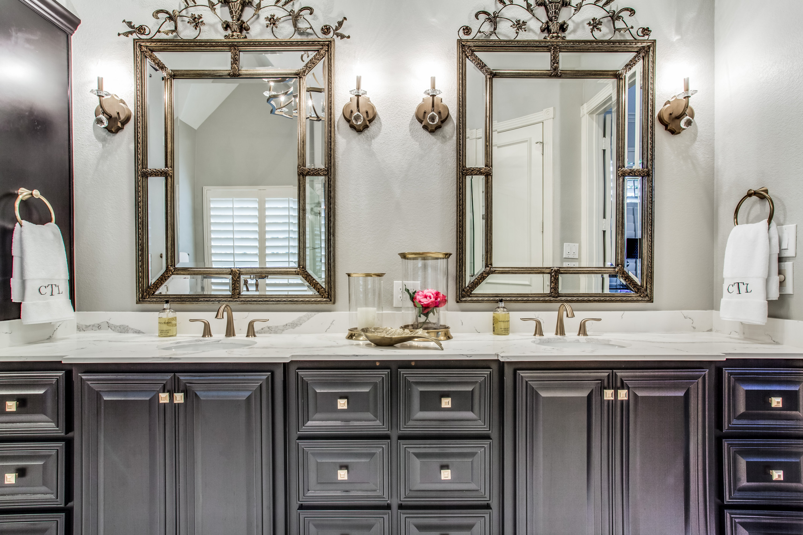 Southlake Gold Master Bath