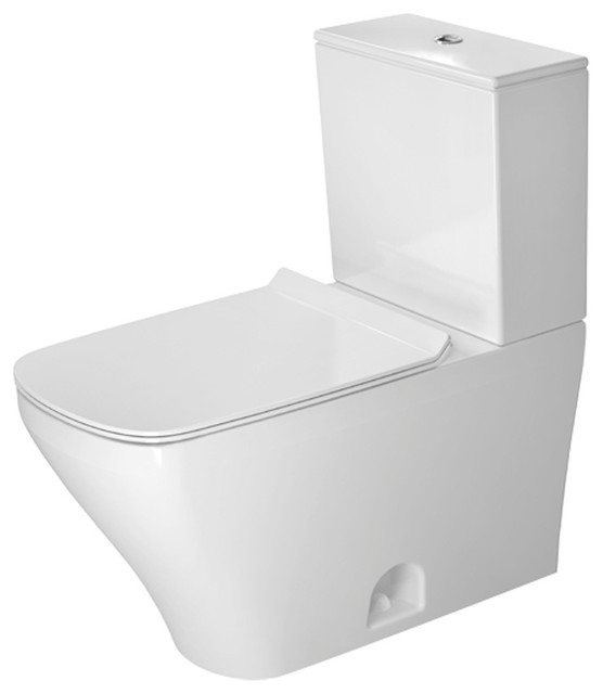 Duravit DuraStyle Floor Mounted Toilet Bowl, Single Flush, White