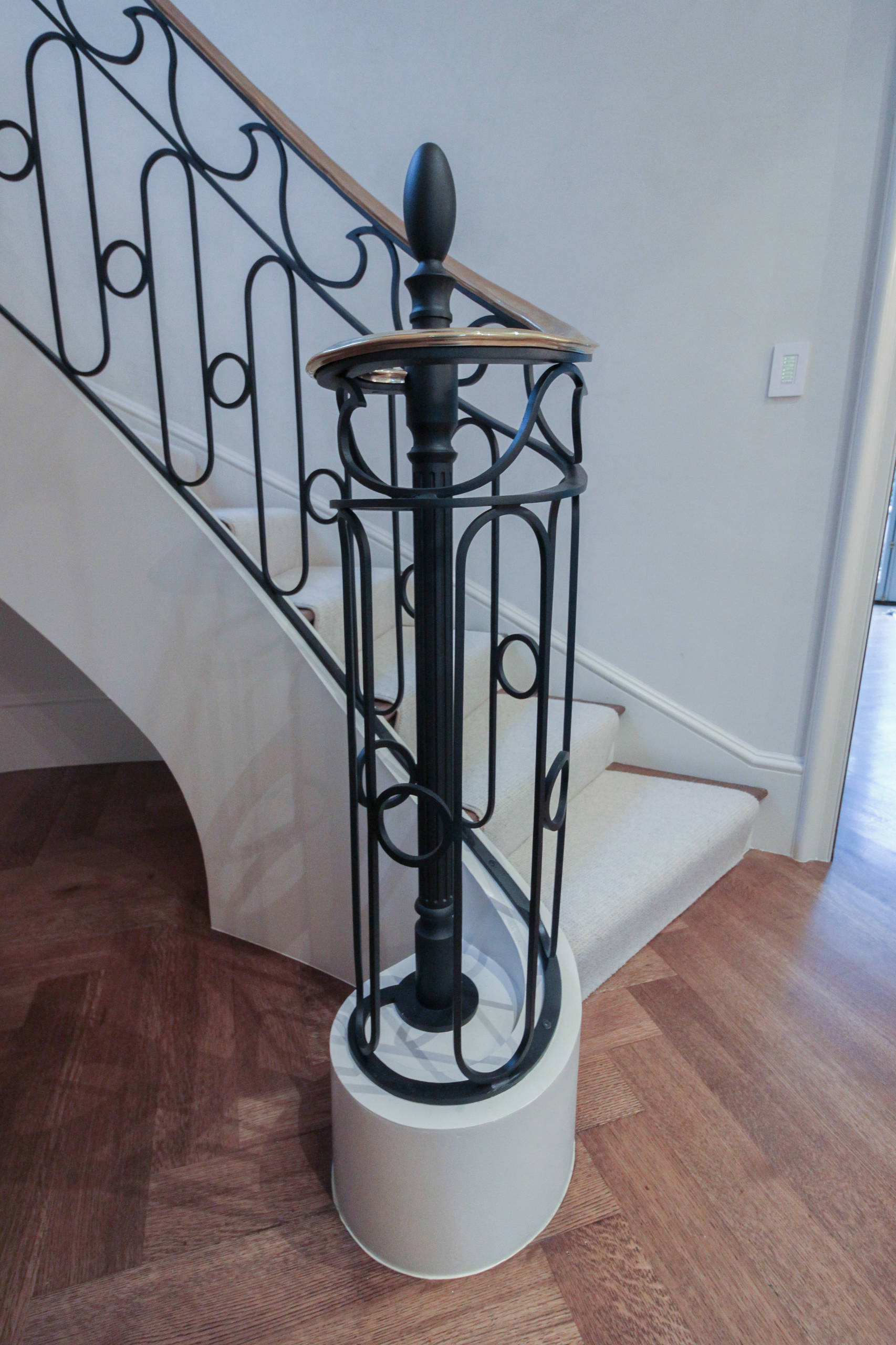 61_Sculptural/Elliptical Staircase in Washington, DC 20008