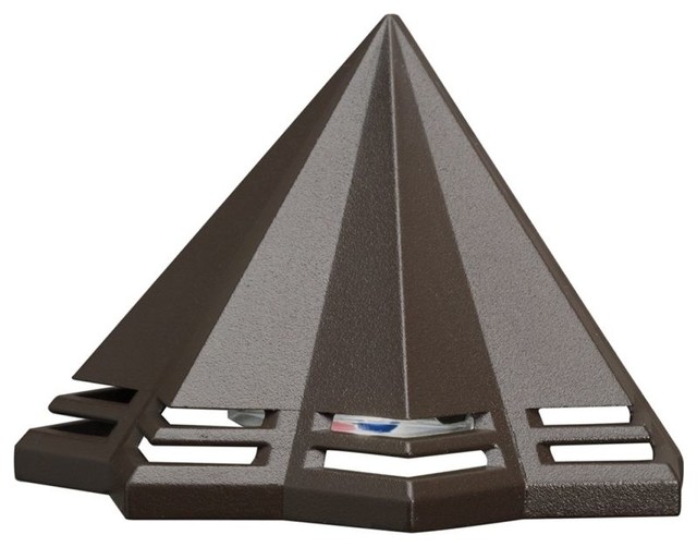 Kichler Deck Light, Textured Architectural Bronze Transitional Stair And Step Lights by