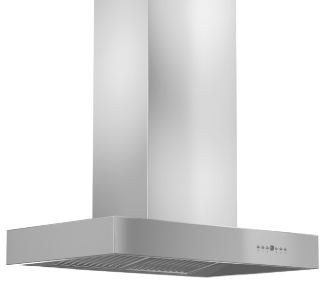 ZLINE 36" Remote Blower Island Mount Range Hood in Stainless Steel