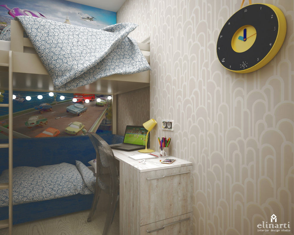 Холл и детская для большой семьи