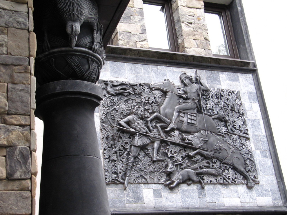 загородный особняк в готическом стиле