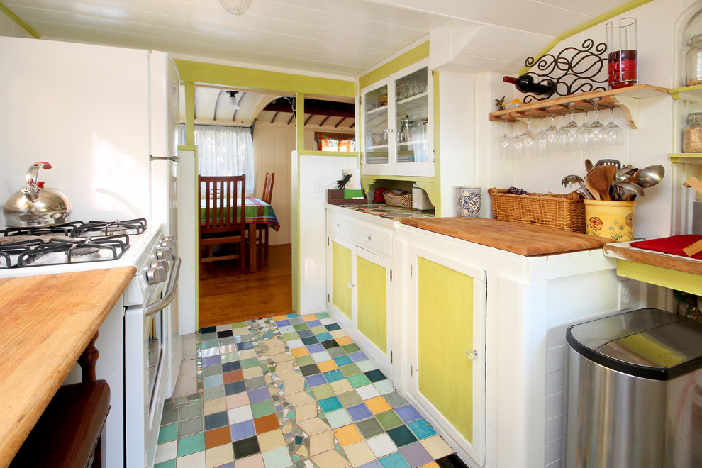 Inspiration for an eclectic kitchen remodel in San Francisco