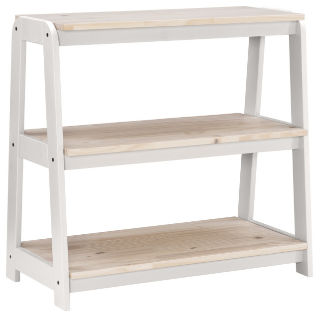 Harwich Bookcase Printer Stand White Transitional Bookcases by GwG Outlet Houzz
