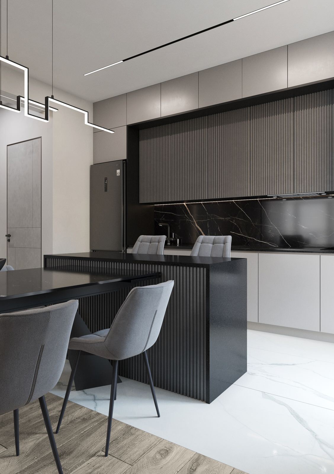 Трехкомнатная квартира 100 кв.м