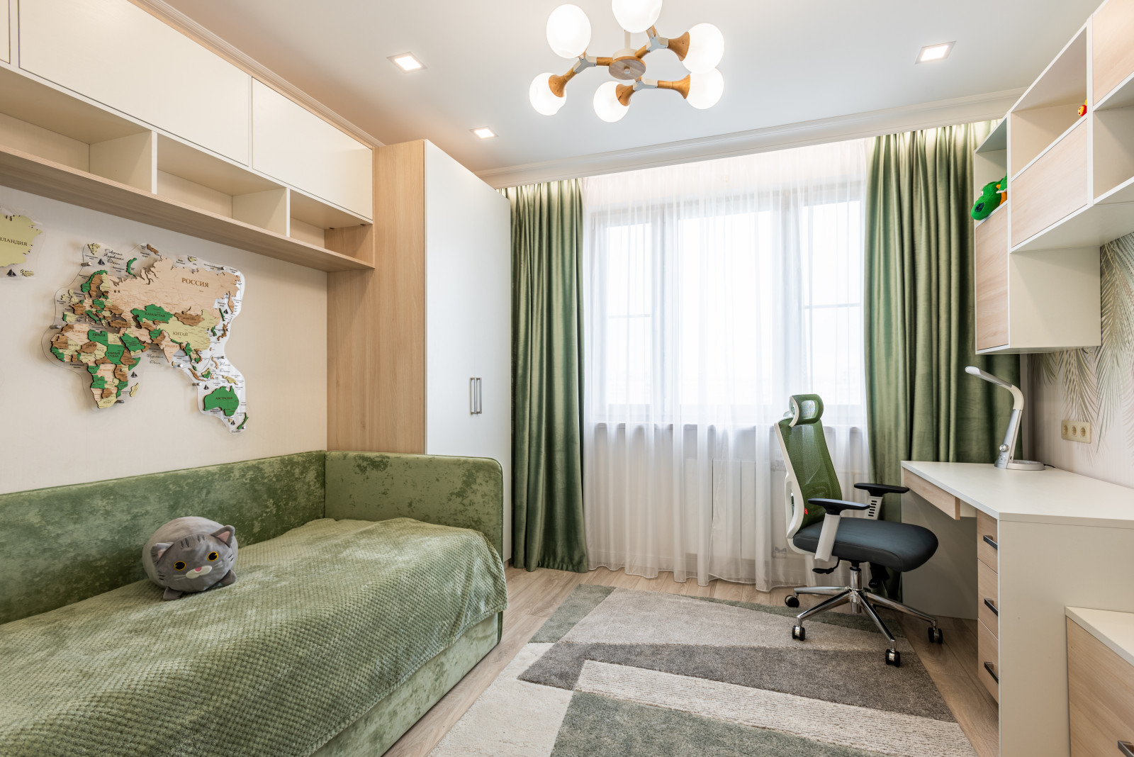 Ремонт трехкомнатной квартиры в неоклассическом стиле