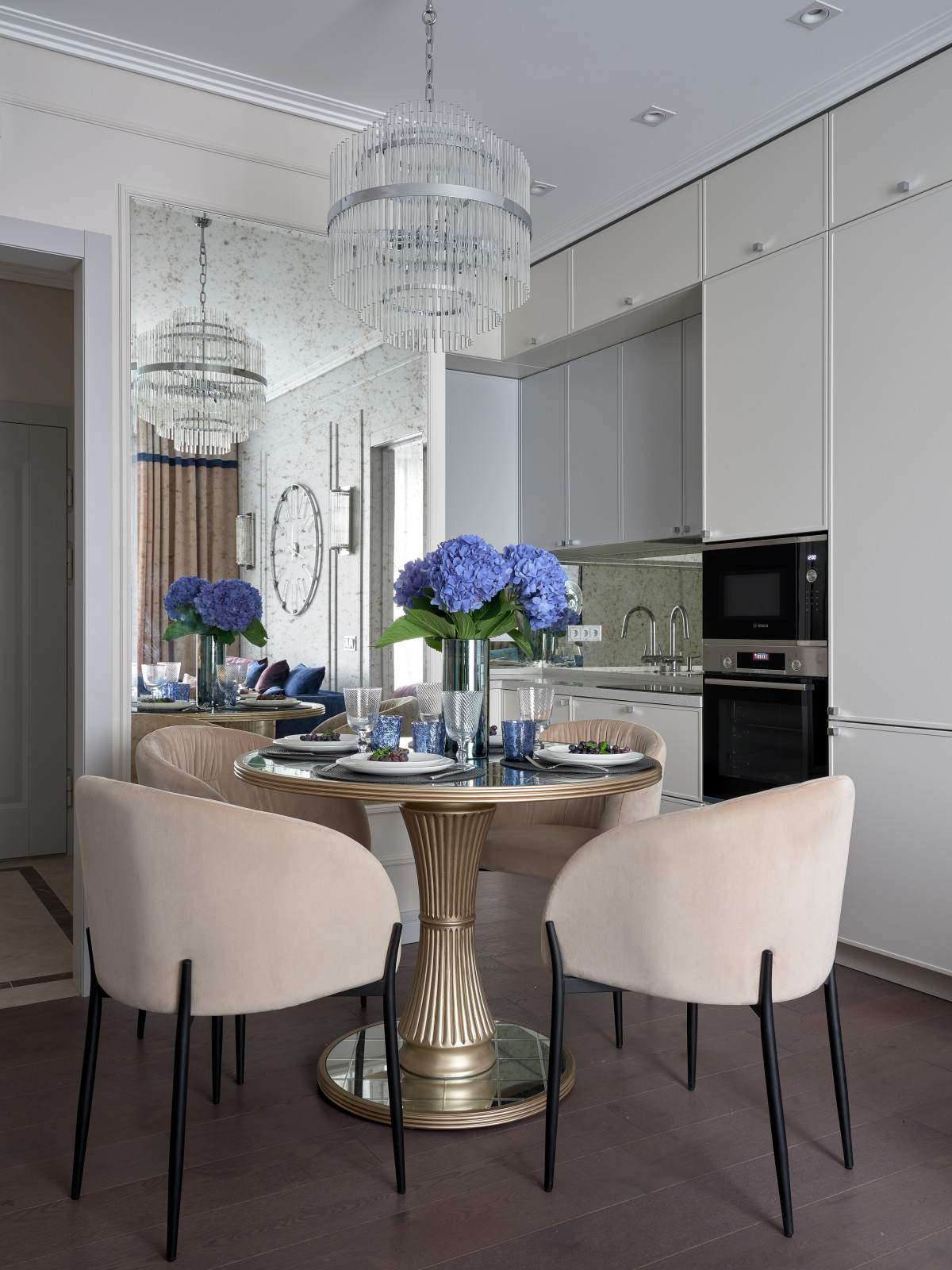 Черничный мильфей. Дизайнер Татьяна Астафьева.