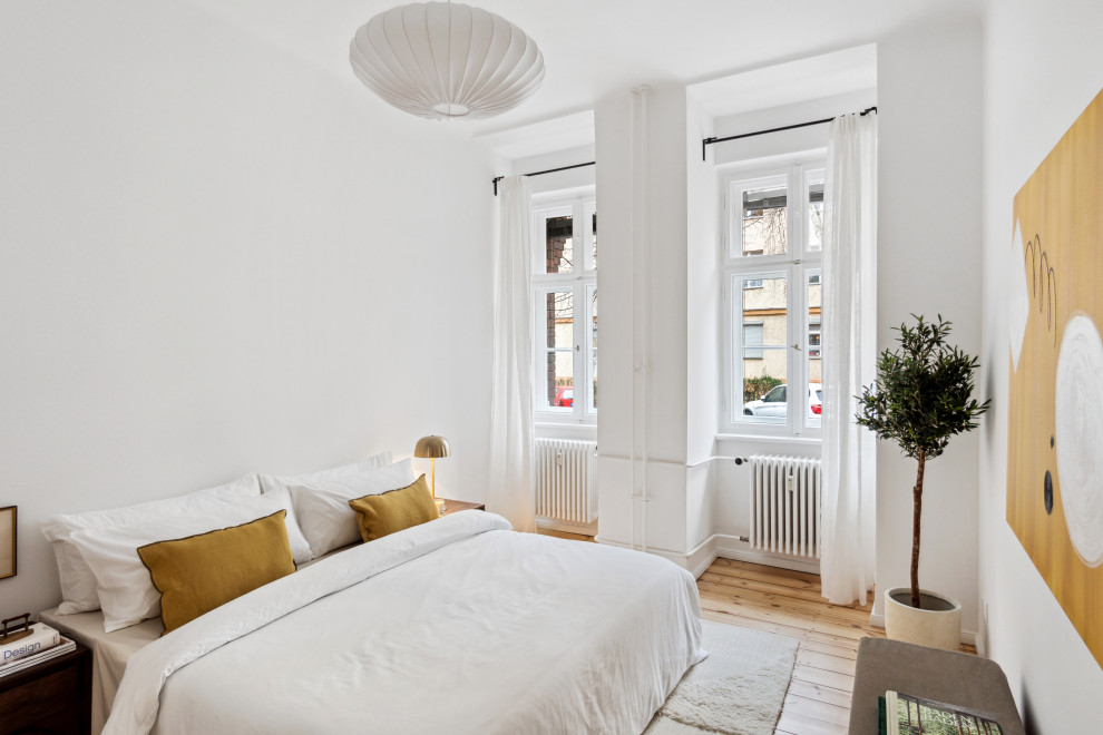 Photo of a modern bedroom in Berlin.