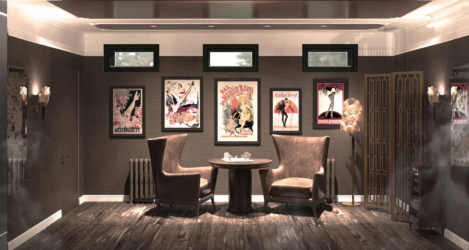 Дом в стиле "Русский лофт"