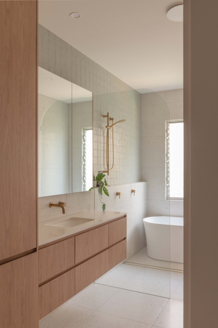 Peregian Beach House trendy-badevaerelse