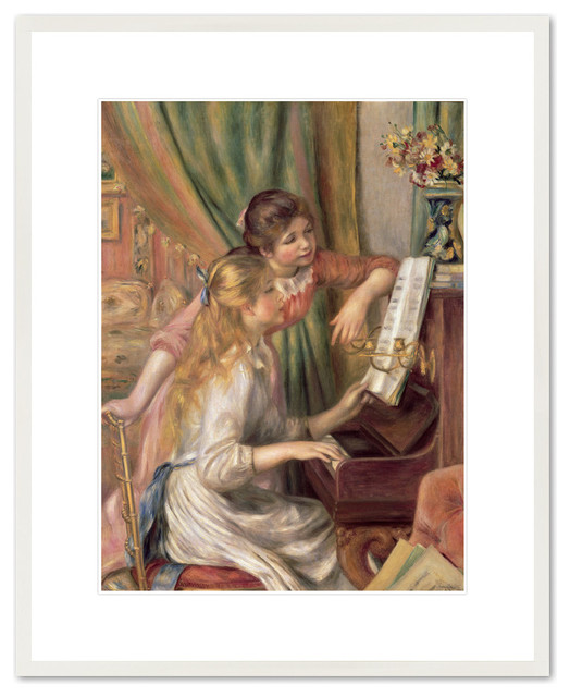 Young Girls at the Piano, 1892 (oil on canvas)