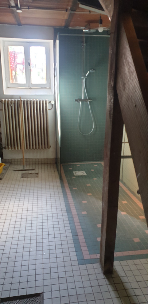 Conception et installation d'une douche