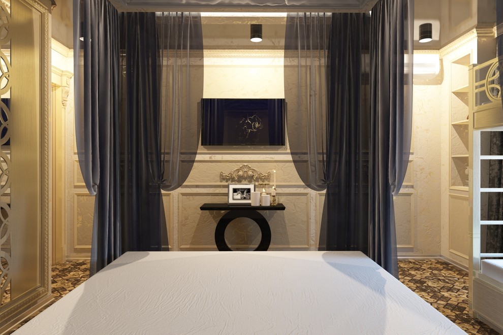 Дизайн интерьера в очень эклектичном стиле