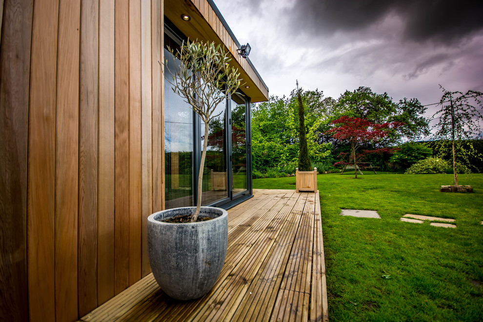 This is an example of a contemporary home in Cheshire.