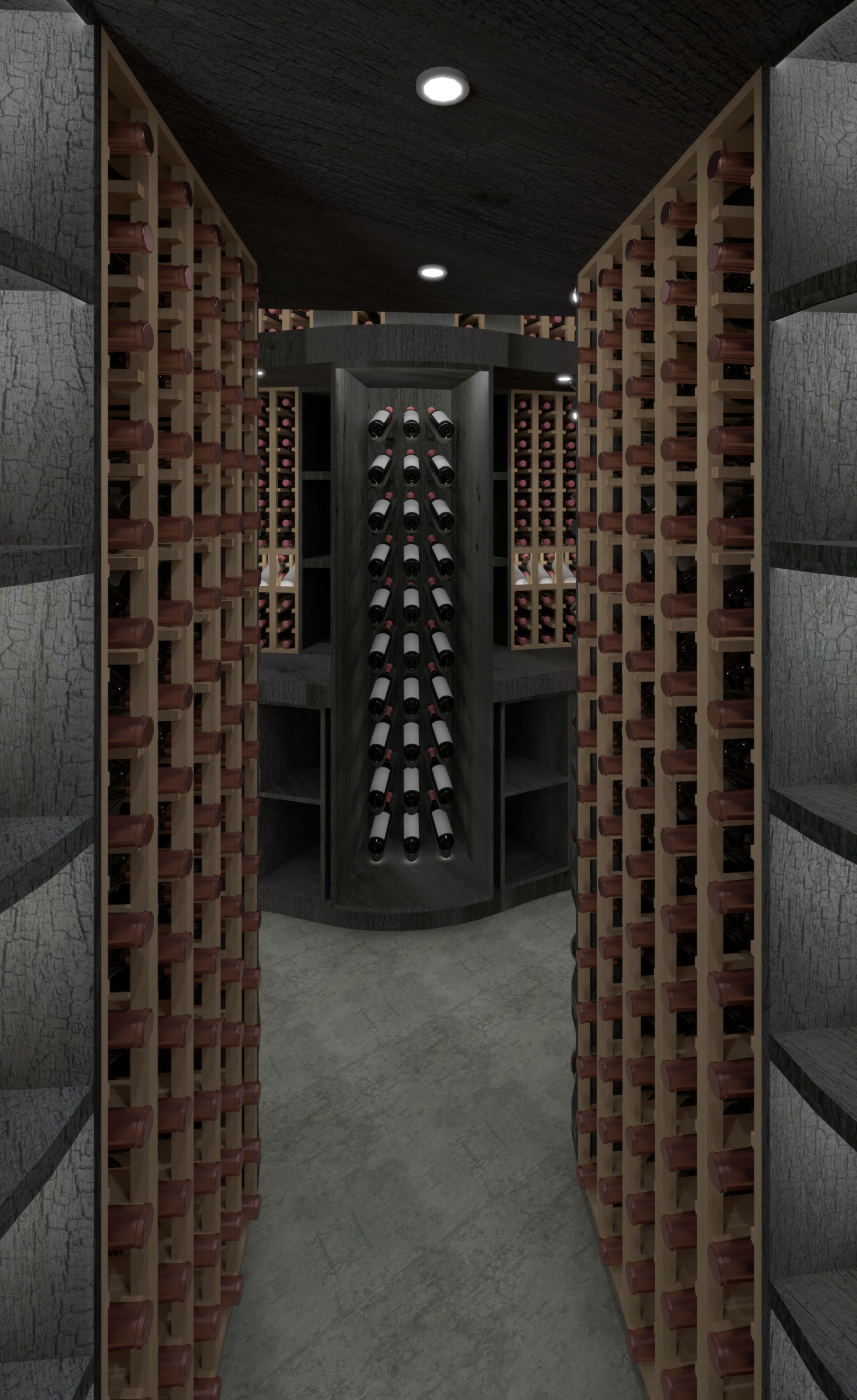 Circular Wine Cellar