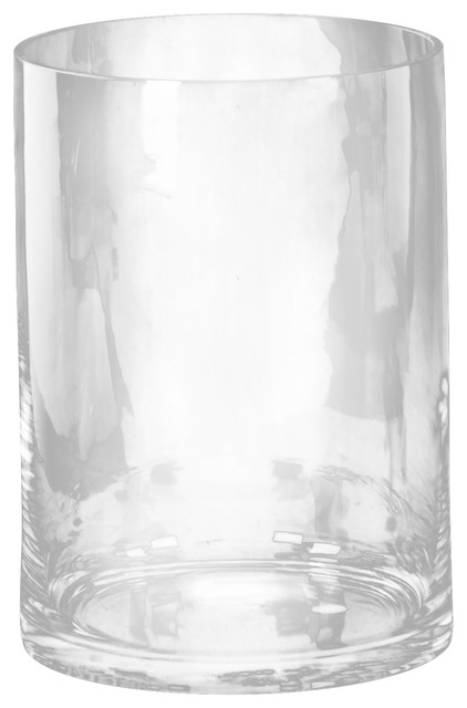 Clear Vases Urban Trends Glass Rectangular Vase With Rectangular